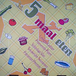 5x Eten (5 maal eten)
